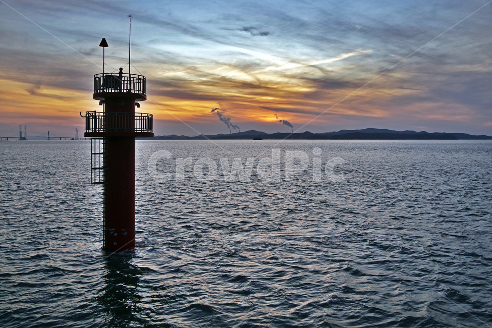 구봉도,대부도,서해,낙조전망대,안산시,바다,등대,일몰,석양,영흥도,등대,lighthouse