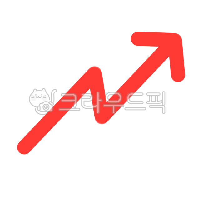 상승,화살표,주식,상승장,상향,급등,상승그래프,up,increase,증가,매출,기호,symbol