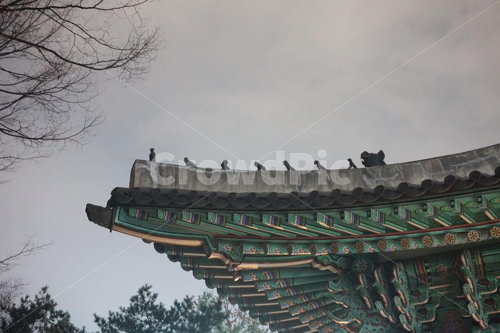 한국적,한국전통,전통건축,한국건축,기와,어처구니,토우,서울,덕수궁