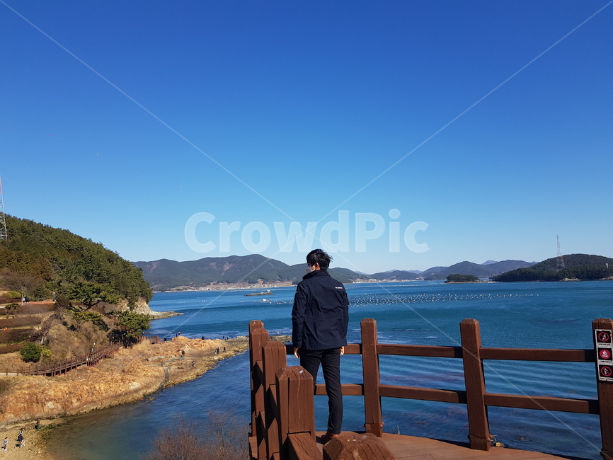 산,바다,경치,풍경,힐링