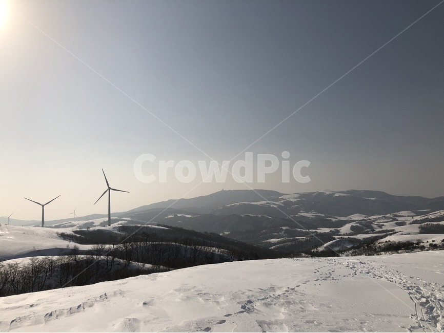 목장,눈,오후,강원도,평창,하늘,겨울,계절,winter,season,자연,풍경,nature,landscape,한국자연풍경,한국자연경관,korea nature landscape,산업,industry,industrial,에너지산업,energy industry,machine,기계,engine,엔진,motor,모터