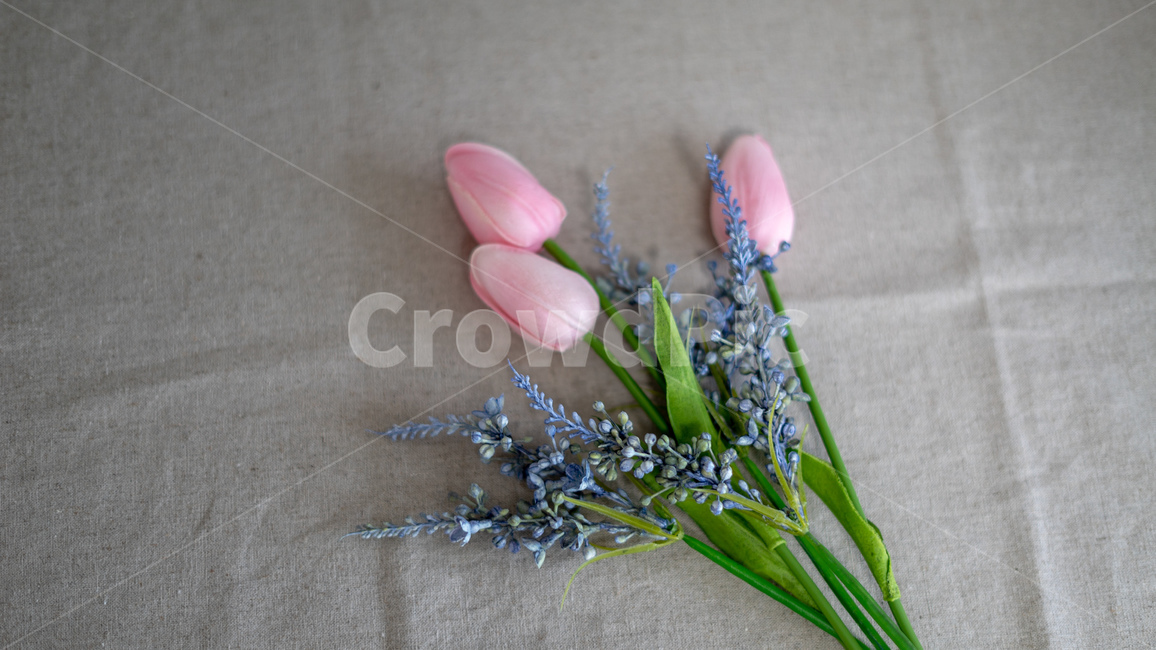 튤립,조화,조화튤립,꽃,분홍,flower,분홍튤립,pink,라벤다,라벤더,보라색,보라
