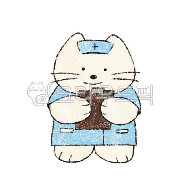 고양이,간호사,병원,보건실,캐릭터,동물,그림,cat,nurse,귀여운캐릭터,직업캐릭터,진료중,역할놀이,진료안내,상담중,기록중,차트확인,손그림,일러스트,감성일러스트,크레용질감,따뜻한그림체,말랑말랑,귀여운문구,스티커소스,png,투명배경,배경없음,디자인소스,캐릭터png,직업놀이,illustration,handdrawn