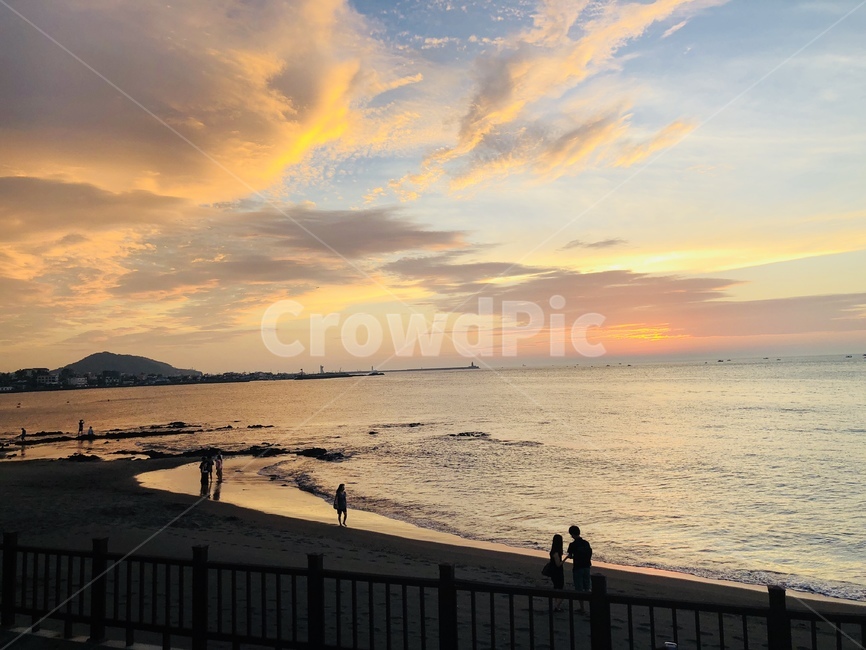 제주도,바다,노을,분위기,풍경,sunset,jeju,sea,landscape,감성적,붉은,하늘,구름,sky,cloud