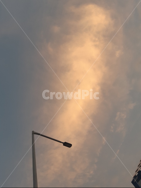 하늘,lamppost,램프포스트,노을,구름,멋진구름,가로등,저녁,오후