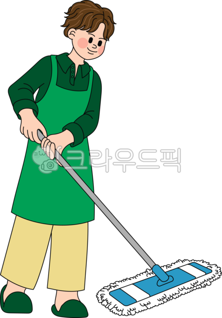 마대자루,물걸레,바닥청소,청소,대청소,앞치마,대걸레,걸레질,남자,집안일