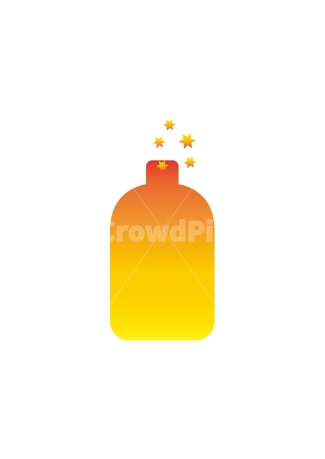 병,그라데이션,사물,bottle,보틀,그래픽,일러스트레이션,graphic,illustration