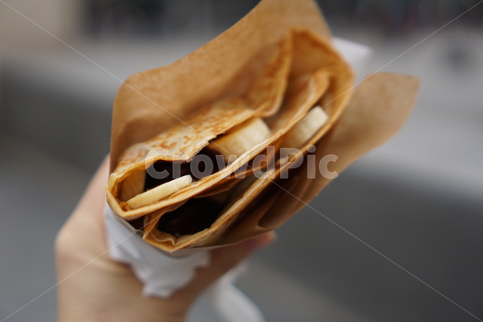 크레페,디저트,crepe,달달이,바나나,달콤,프랑스디저트,프랑스음식,음식,food