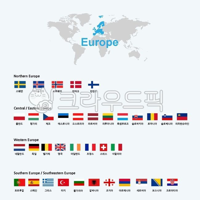 유럽국기,국기,유럽,유럽지도,프랑스,이탈리아,서유럽,동유럽,남유럽,중앙유럽,북유럽,스웨덴,아이슬란드,노르웨이,덴마크,핀란드,폴란드,헝가리,체코,오스트리아,룩셈부르크,로마니아,네덜란드,독일,벨기에,영국,포르투갈,스페인,그리스,터키,불가리아,조지아,발칸,발틱,크로아티아,슬로베니아,스위스,세계국기
