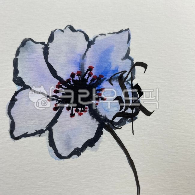 알파벳,k,캘리그라피,수채화,글자,flower,꽃,미술,art,무늬