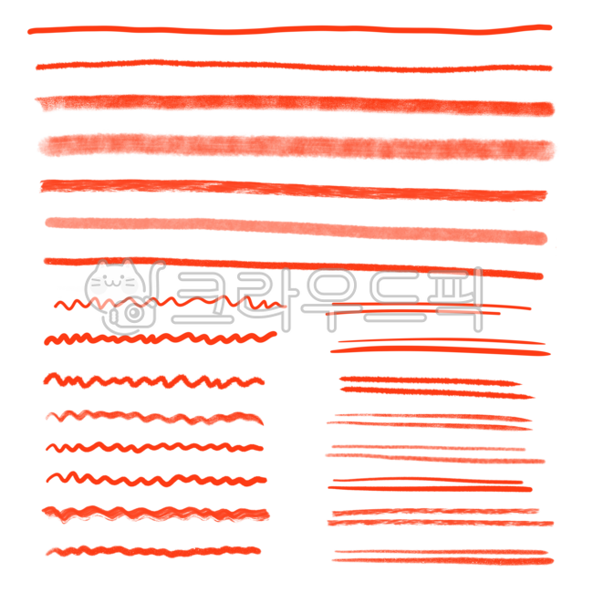 Underline,graphic,drawing,red line,design,asset,highlight