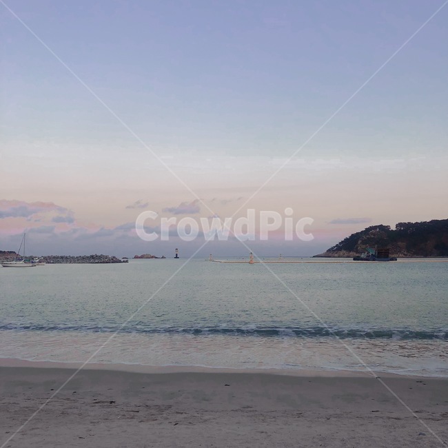바닷가,일산지,해수욕장,울산,하늘,노을,바다,해안,해변,바다,beach,sea