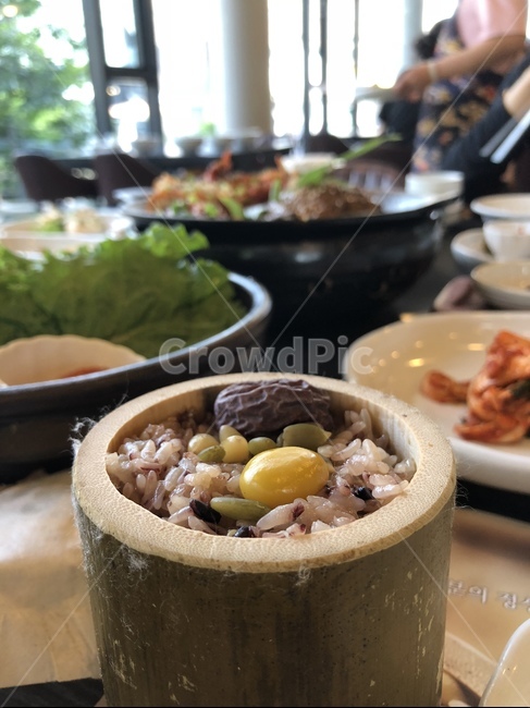 담양,죽통밥,음식,대나무밥,food