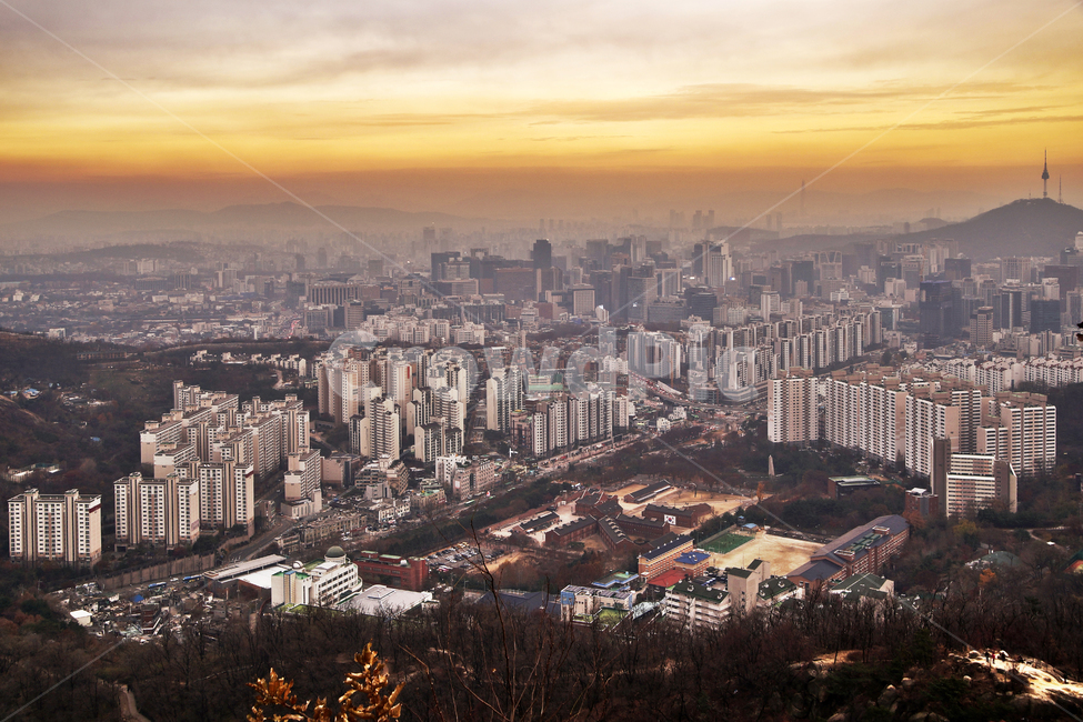 도심풍경,서울,안산,서대문구,석양,일몰,건물,아파트,독립공원,도시,풍경,city,landscape,한국도시풍경,한국도시경관,korea cityscape