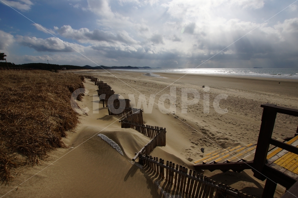 Dullegil,ocean,Taean,sight,sand beach