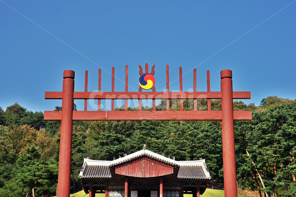홍살문,서오릉,홍전문,홍문,삼태극
