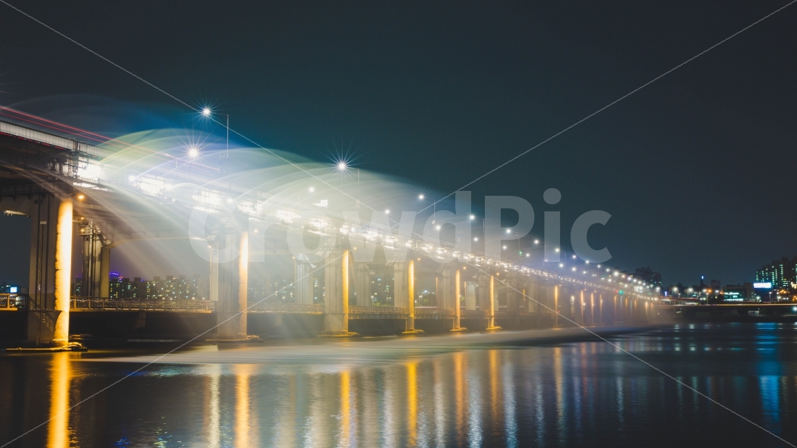 반포대교,무지개분수,물,야경,여행,아름다움,야경,밤,풍경,nightscape,night,landscape,도시,city,한국도시풍경,한국도시경관,korea cityscape,flare,플레어,light,빛