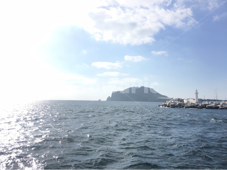 ocean,clear sky,sight,Jeju Island sea