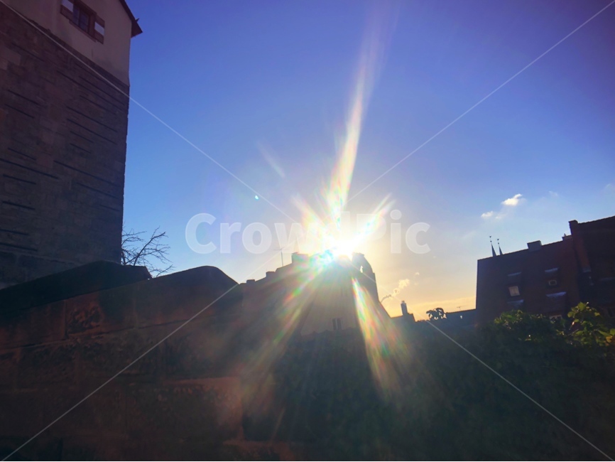 하늘,햇빛,빛,노을,눈부심,무드,도시,풍경,city,landscape,light,flare,플레어,sunlight