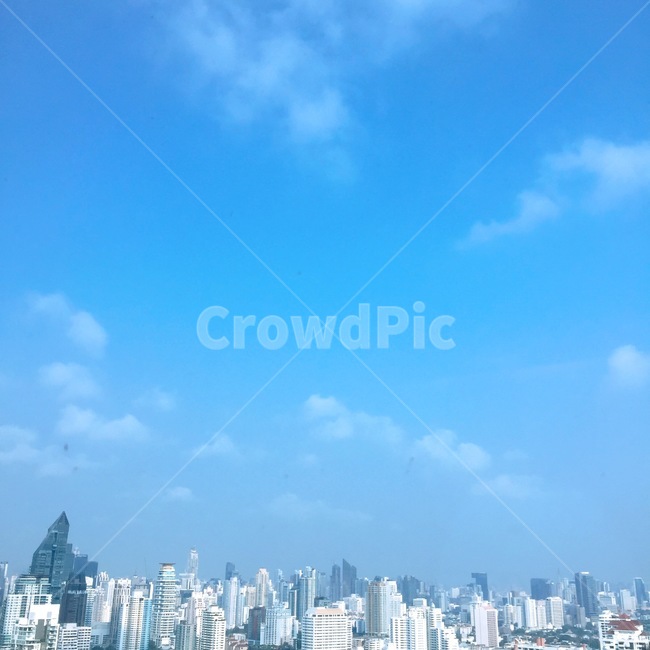 도시,도심,하늘,빌딩,태국,방콕,여름,봄,미세먼지,도시,풍경,city,landscape,urban,어반,town,시티,building,건물,metropolis,중심지,high rise,고층 건물