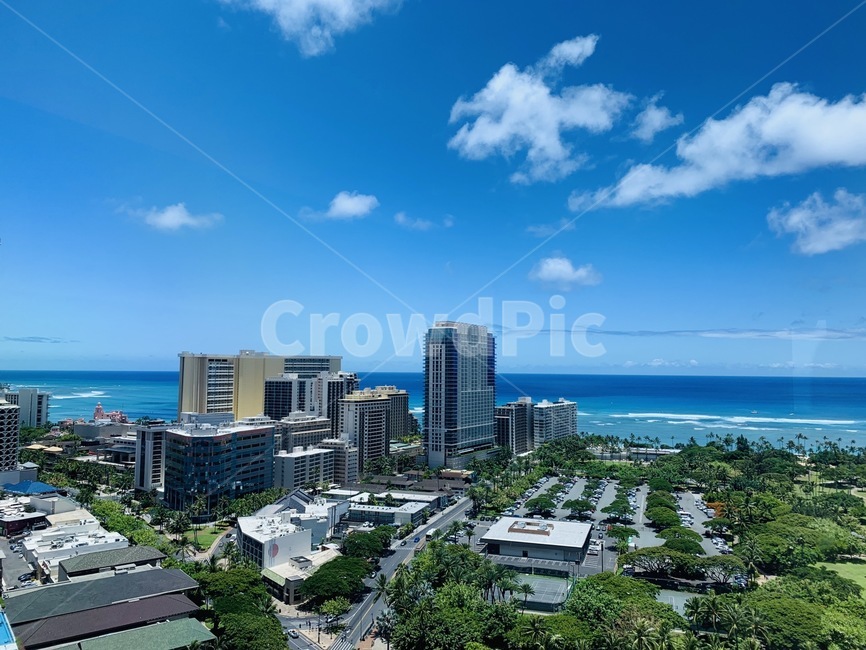 도시,건물,하와이,풍경,오션뷰,하늘풍경,city,building,뷰,view,hawaii,도시,풍경,city,landscape
