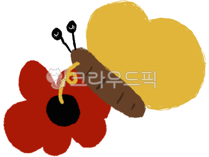 나비, 꽃, 봄, 끌, 꽃에앉은나비, 사진,이미지,일러스트,캘리그라피 - 미리작가작가