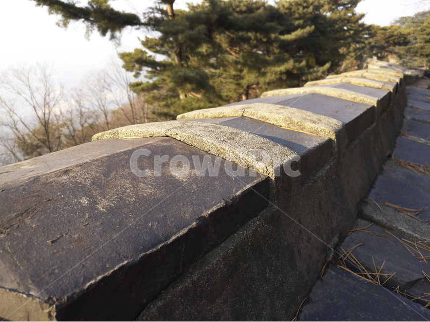 돌담,성곽,한국적,기와,건축물,korea,rooftile,전통적인,traditional,stone,fence,architecture,전통