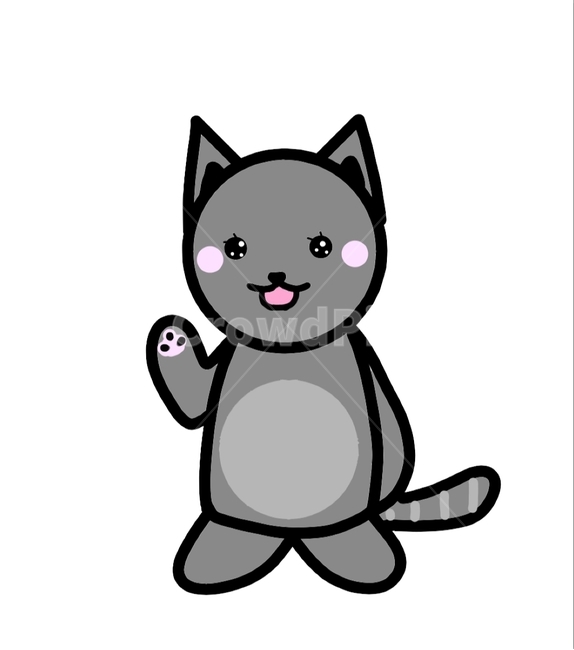 고양이,캐릭터,귀여운캐릭터,고양이그림,회색고양이