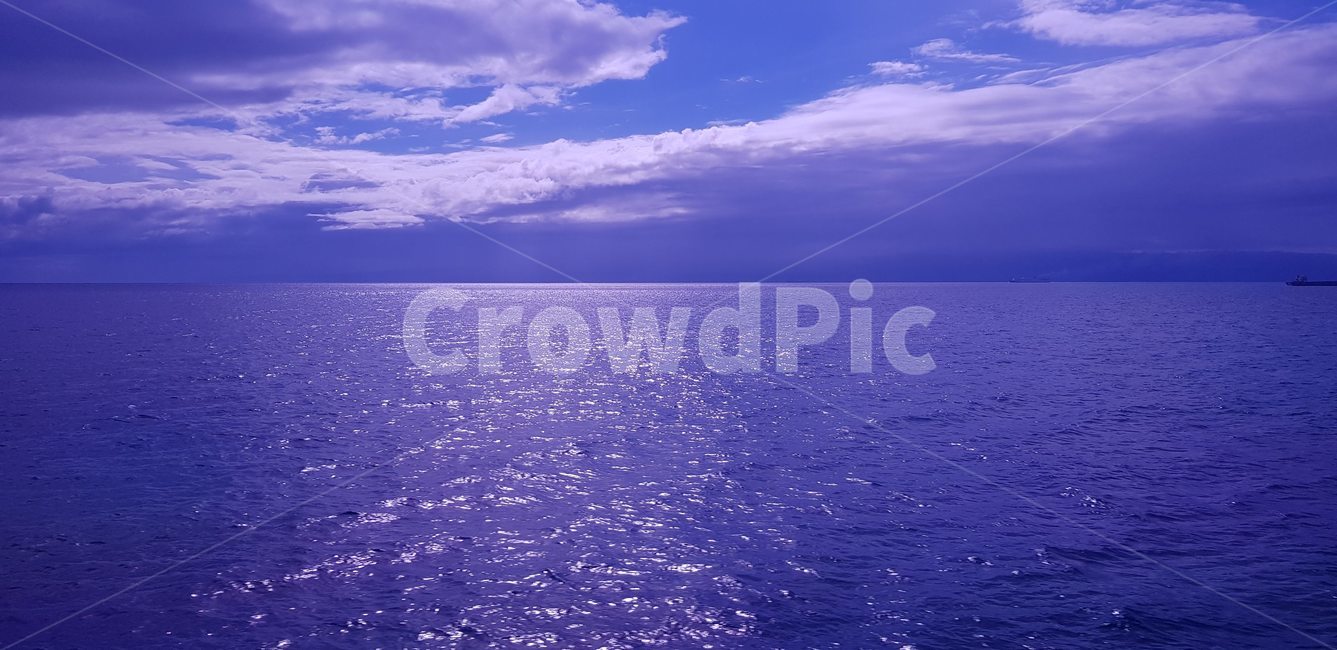 하늘,바다,violet,purple,바이올렛,블루,blue,구름,자연,풍경,nature,landscape,outdoors,옥외,azure sky,푸른 하늘,sky