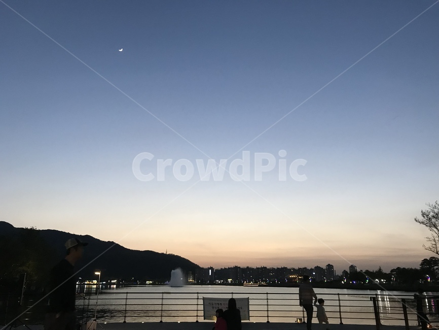 저녘,해질녘,풍경,하늘,가을,수성못,야경,밤,풍경,nightscape,night,landscape