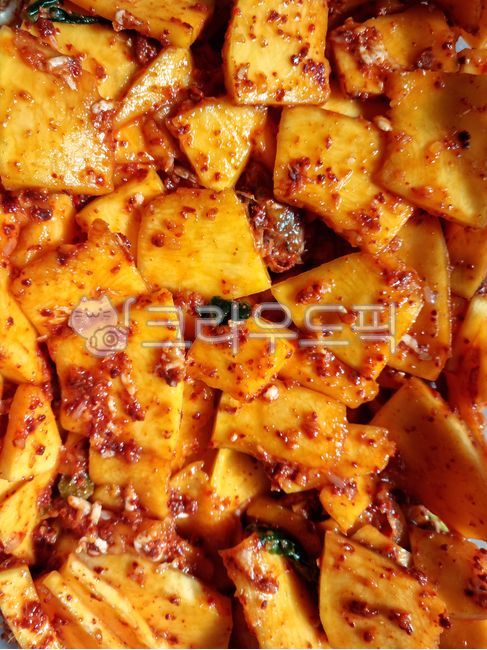 호박,음식,호박김치,양념,고춧가루,김치,배경,백그라운드,무늬,패턴