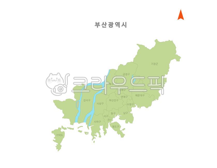 부산지도,부산시지도,부산,부산광역시,busanmap,부산자치구,경계선,부산항,낙동강,을숙도,기장군,백터,누끼