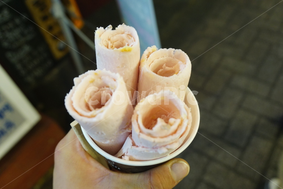 아이스크림,길거리음식,먹방,철판아이스크림,철판,icecream,food,야시장
