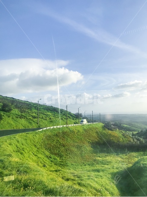 nature,자연,대자연,잔디,언덕,green
