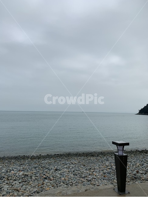 흐린오후,sea,beach,해변,야외