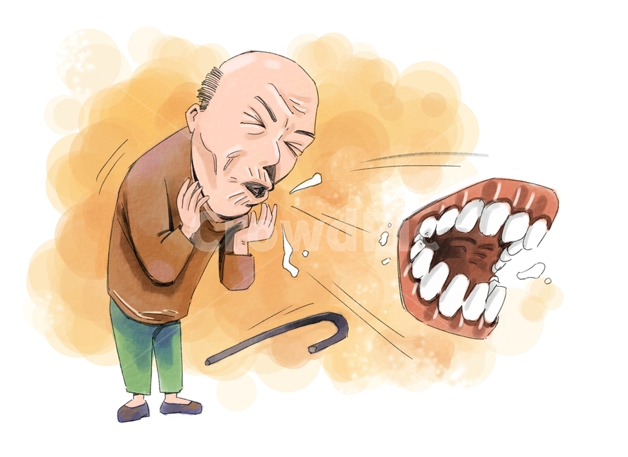 의료,메디컬,건강,예방,보건,치과,치아,이,이빨,구강,구강질환,입냄새,구취,미백,치아미백,페인터,회화,일러스트,일러스트레이션,손그림,수작업,핸드드로잉,드로잉,아트,클립,클립아트,아트클립,만화,카툰,삽화,그래픽,수채화,유화,파스텔,손그림,펜화,번짐,웹,앱,소스,웹소스,앱소스,캐릭터,사람,휴먼,인간,인물,라이프스타일,생활,삶,동작,감정,표정,표현,행동,느낌,상황,상황그림,상황컷,할아버지,노인,남자,치통,고통,늙음,틀니,재채기,통증,튀어나옴,괴로움,미세먼지,황사,구토,답답함,지팡이,의료,의학,병원,medical,hospital,clinic,그래픽,일러스트레이션,graphic,illustration