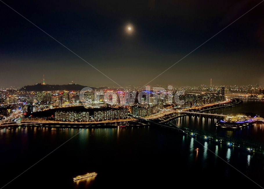 대한민국,서울,옥외,달,풍경,도시,한강,경치,landscape,outdoors,seoul,nightview,moon