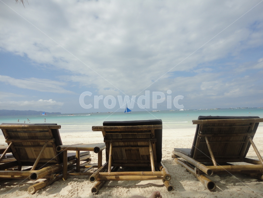 바다,sea,ocean,선베드,sunbed,wood,나무,해변,바다,beach,sea