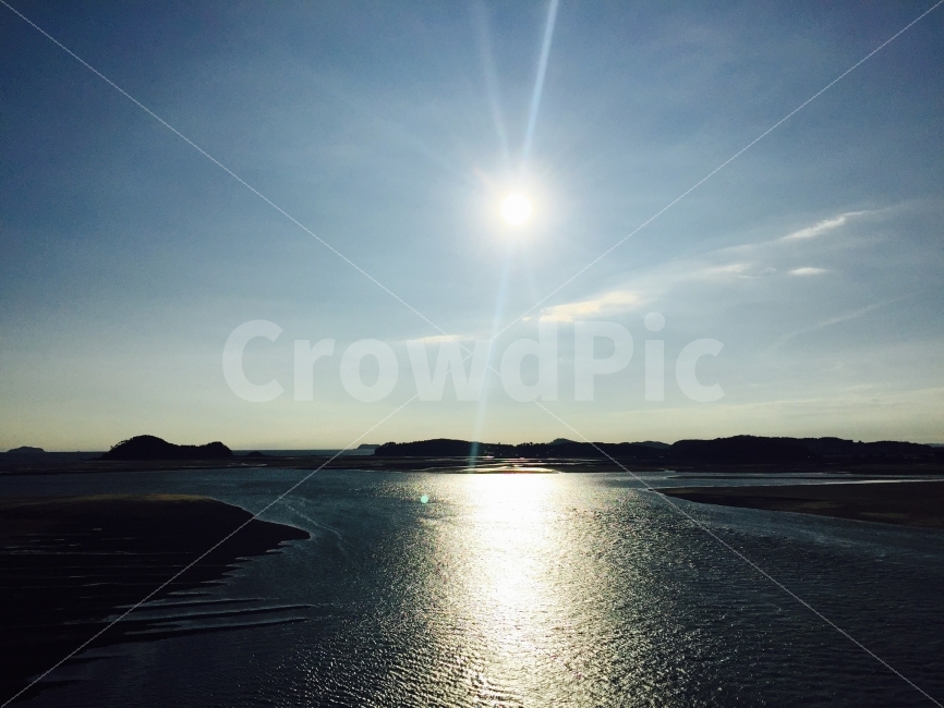 섬,바다,태양,햇빛,다리,여행,노을,감성,파도,하늘,자연,풍경,nature,landscape,한국자연풍경,한국자연경관,korea nature landscape,flare,플레어,light,빛,sunlight