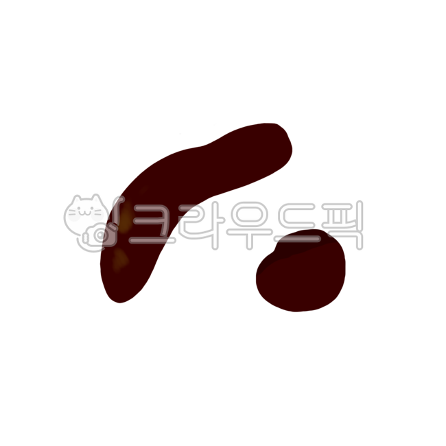 똥, 배변, 대변, 동물똥, 동물배변, 사진,이미지,일러스트,캘리그라피 - lusabi작가