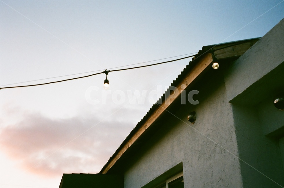 풍경,하늘,노을,구름,전구,집,여름,summer,sky,mood,감성,색감,필름,힐링,healing,분위기