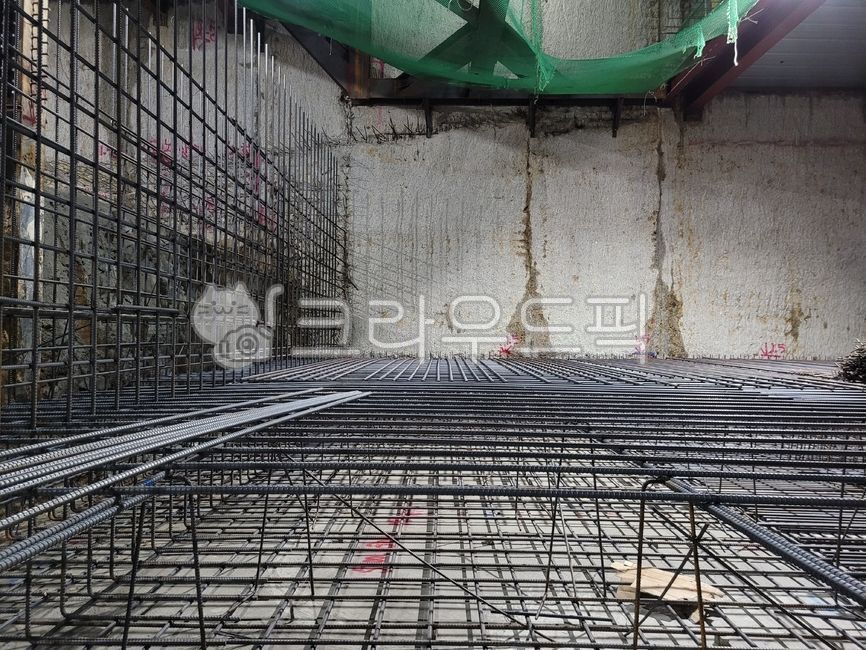 Foundation rebar,Reinforcement,construction site,building,architecture