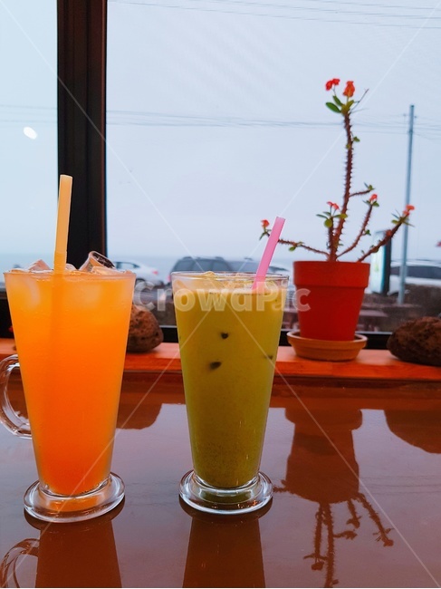 카페,음료수,꽃,라떼,커피