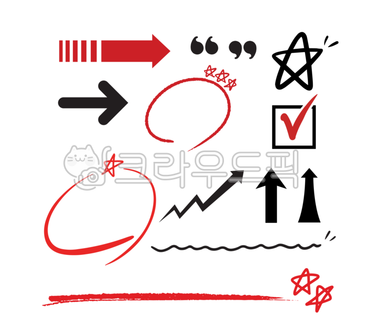 star,arrow,line,asterisk,icon,note taking,check,take notes,point,important,underscore,drawing,Good note,red pen