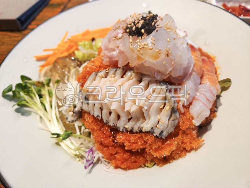 food, 음식, plate, 그릇, 회, 사진,이미지,일러스트,캘리그라피 - yoonna작가