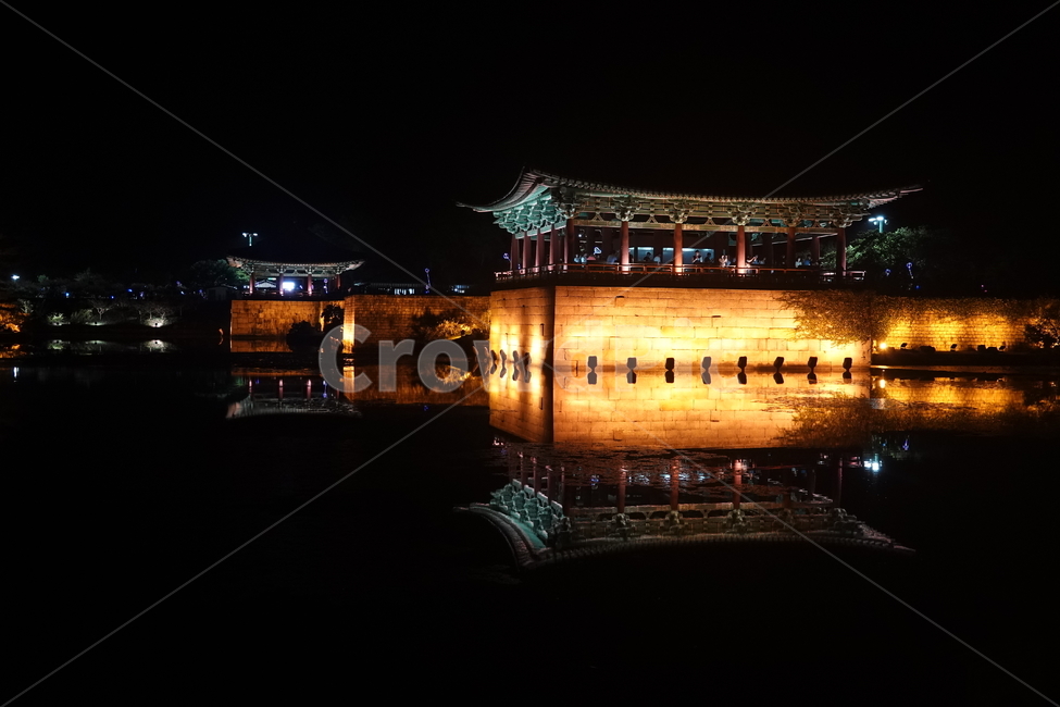 건물,건축물,경주,야경,안압지,building,architecture,야경,밤,풍경,nightscape,night,landscape