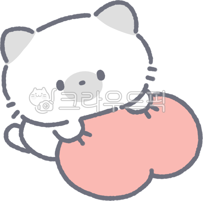 Cute,Animal,Cat,Emoticon,Heart,Love,Kneading