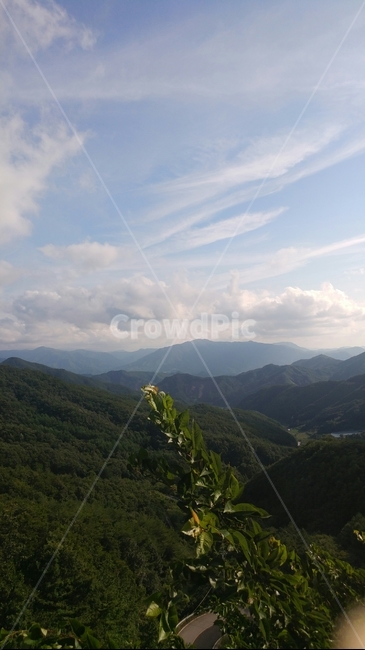 산,하늘,구름,여름,배경,자연,풍경,nature,landscape,outdoors,옥외,hill,언덕