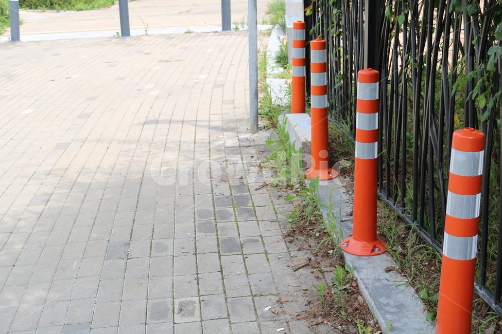 보도,충돌방지기둥,안전,sidewalk,safety