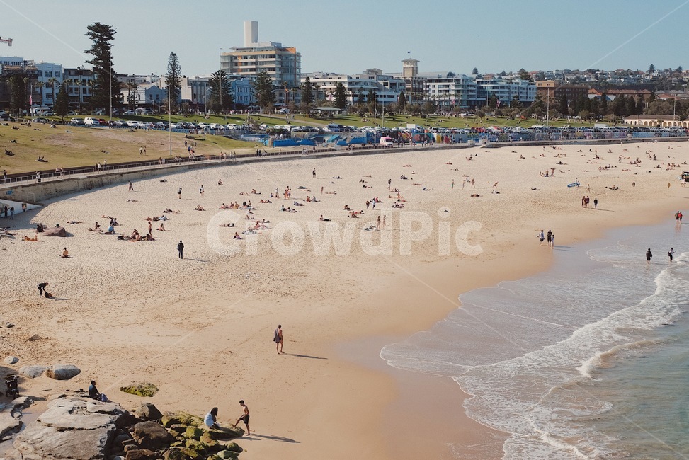 Vacation,Tamarama Beach,australia,holiday,sea,Bondi Beach,Beach,ocean,outdoors,sight,Sydney,landscape